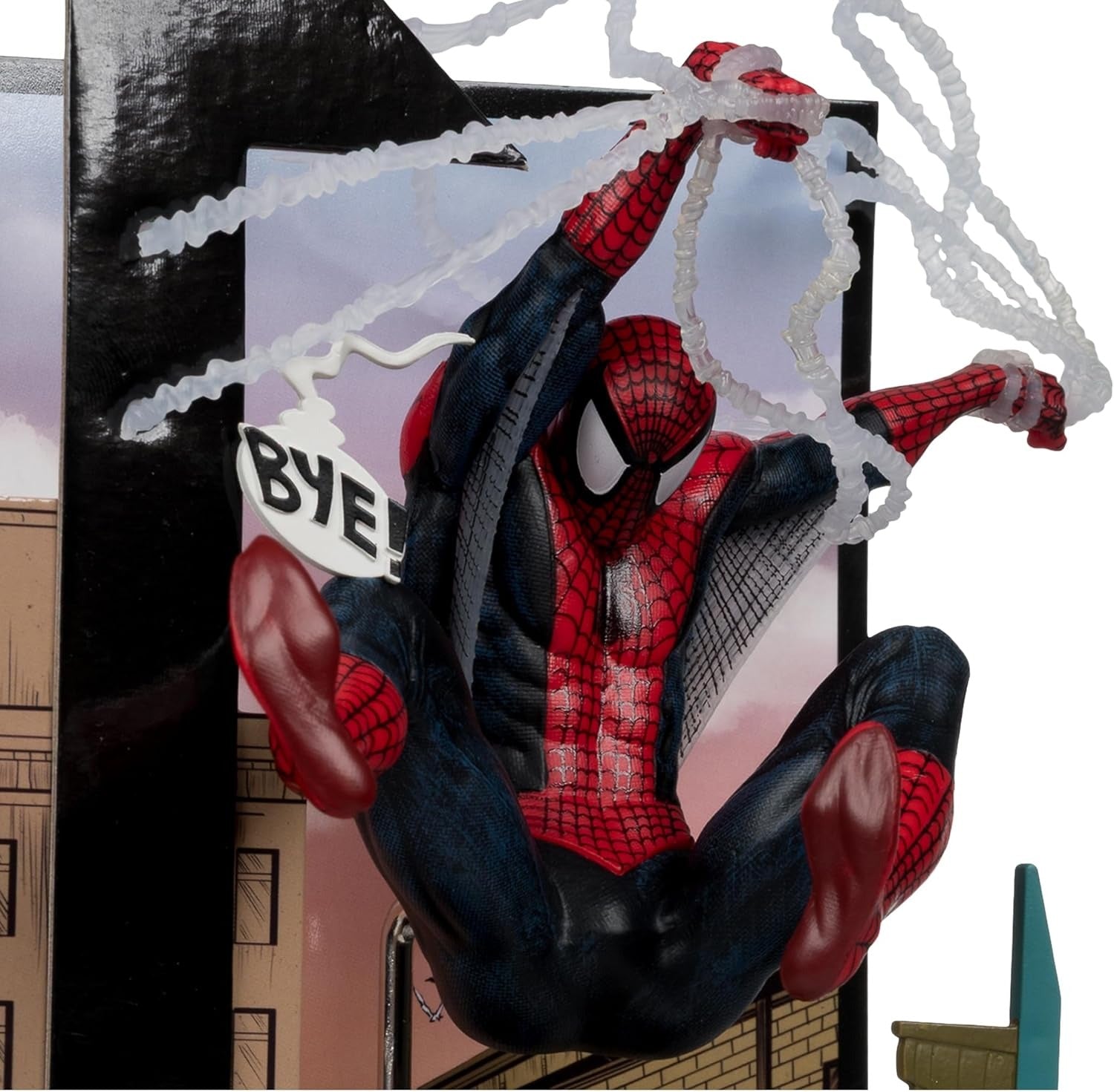 McFarlane Toys: Marvel Collection - Spider-Man 1:10 Scale - Spider-Man Issue #6 Toys & Games McFarlane Toys