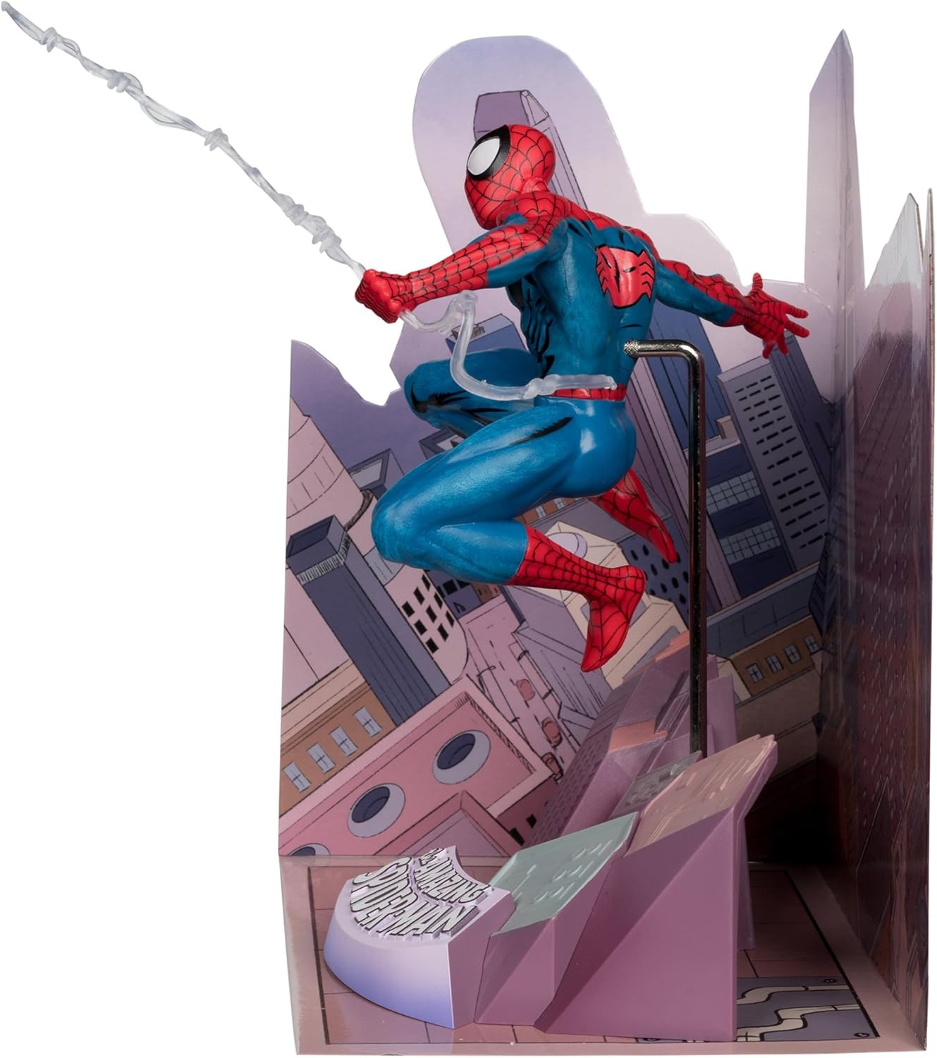 McFarlane Toys: Marvel Collection - Spider-Man - The Amazing Spider-Man #1 - 1:10th Scale Toys & Games McFarlane Toys