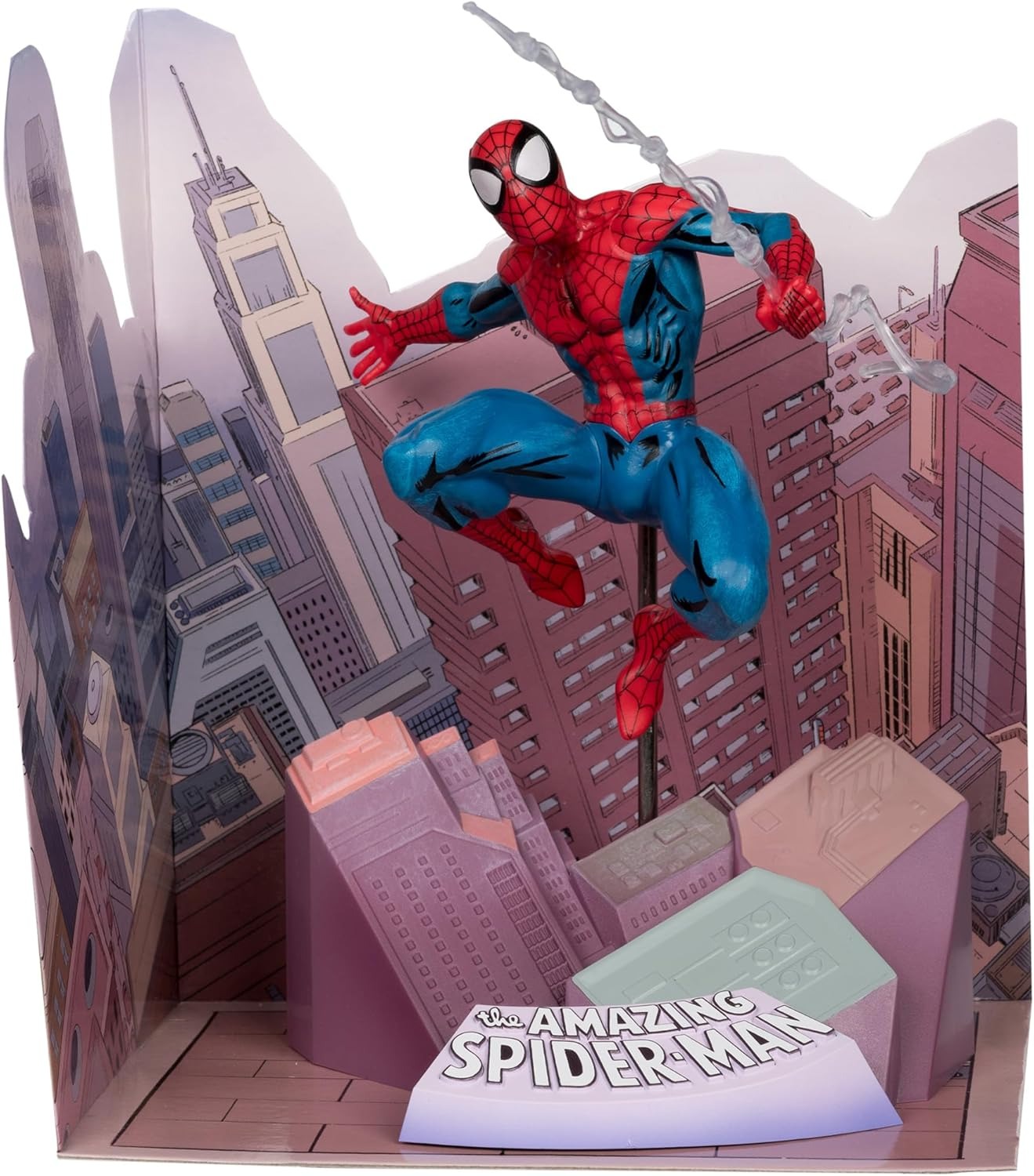 McFarlane Toys: Marvel Collection - Spider-Man - The Amazing Spider-Man #1 - 1:10th Scale Toys & Games McFarlane Toys