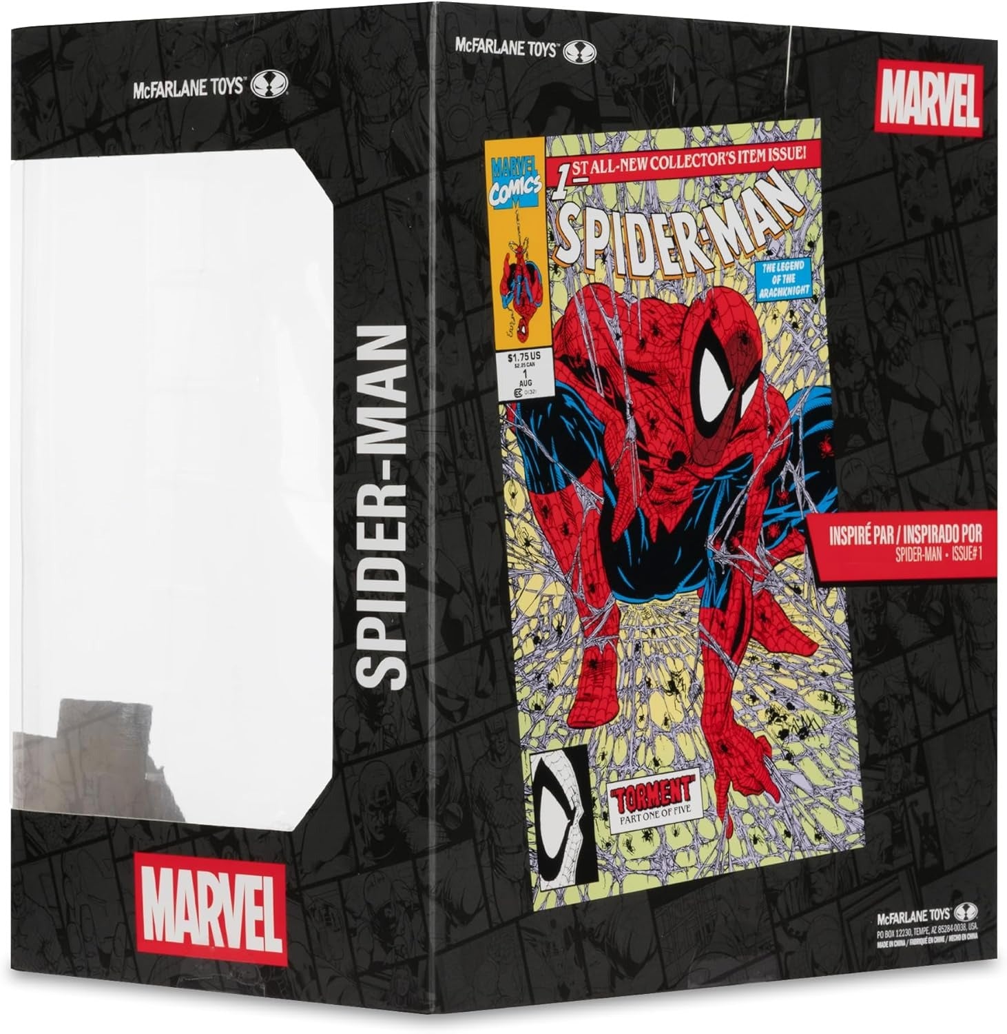 McFarlane Toys: Marvel Collection - Spider-Man - The Amazing Spider-Man #1 - 1:10th Scale Toys & Games McFarlane Toys