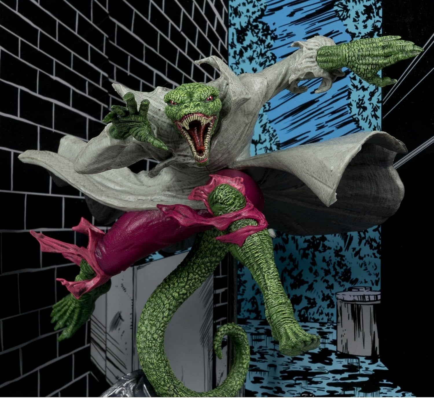 McFarlane Toys: Marvel Collection - The Lizard 1:10 Scale - Spider-Man Issue #2 Toys & Games McFarlane Toys