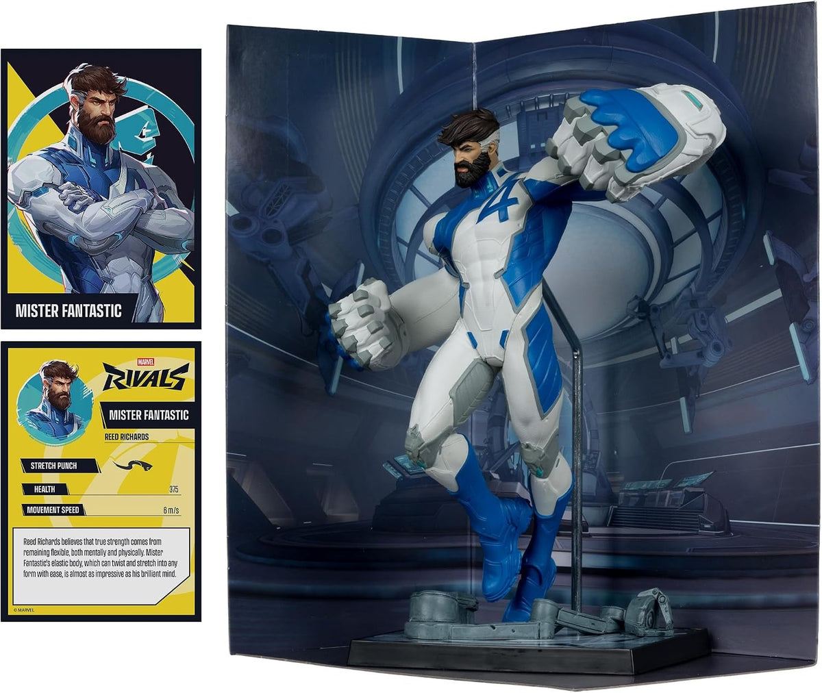 McFarlane Toys: Marvel Rivals - Mr. Fantastic 1:6th Scale Figure Toys & Games McFarlane Toys