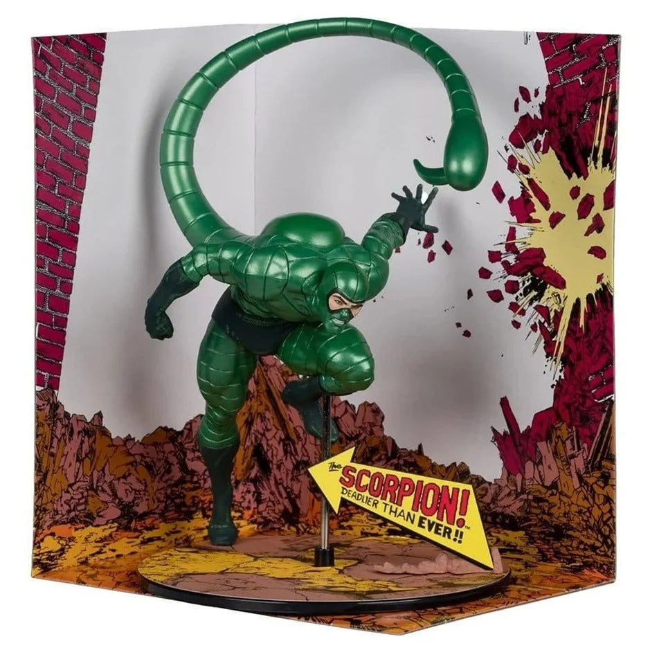 McFarlane Toys: Marvel - Scorpion 1:10th Scale Figure - Issue #318 Gold Label Collection Toys & Games McFarlane Toys