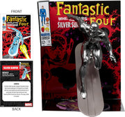 Marvel Silver Surfer: 1:6th Scale Collectible - w/ Comic Book Fantastic Four #72 Toys & Games McFarlane Toys