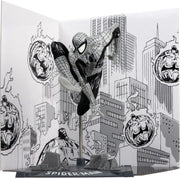 Marvel Spider-Man: Black and White Spider-Man Issue #6 Figure Gold Label Collection Toys & Games McFarlane Toys