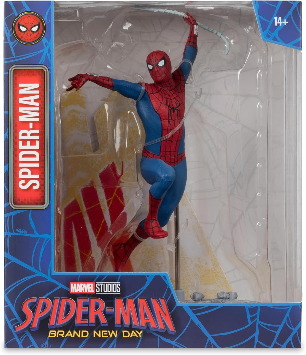 McFarlane Toys: Marvel Studios Collection - Spider-Man - Spider-Man: Brand New Day 1:10th Scale Figure Toys & Games McFarlane Toys