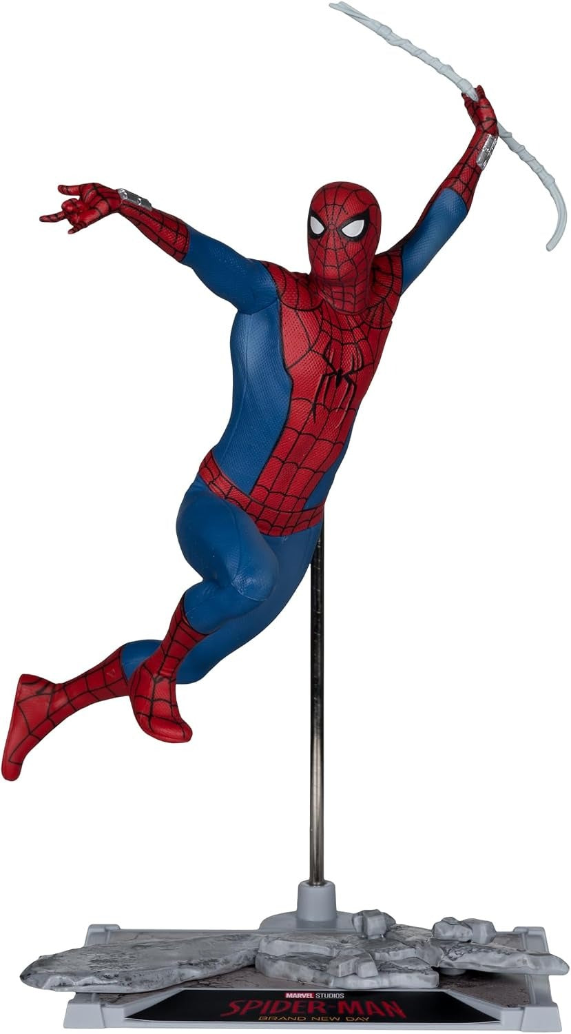 McFarlane Toys: Marvel Studios Collection - Spider-Man - Spider-Man: Brand New Day 1:10th Scale Figure Toys & Games McFarlane Toys