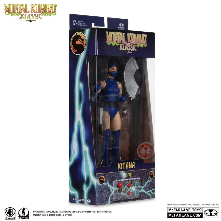 Mortal Kombat Klassic: Kitana Platinum Edition - 7" Figure Toys & Games McFarlane Toys