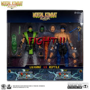 McFarlane Toys: Mortal Kombat Klassic - Liu Kang vs Reptile Figures 7" Figure Toys & Games McFarlane Toys