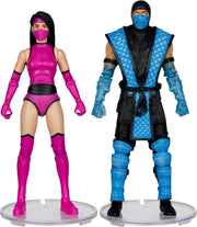 McFarlane Toys: Mortal Kombat Klassic: Sub-Zero vs Mileena - Deluxe 2 Pack Toys & Games McFarlane Toys