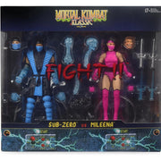 McFarlane Toys: Mortal Kombat Klassic: Sub-Zero vs Mileena - Deluxe 2 Pack Toys & Games McFarlane Toys