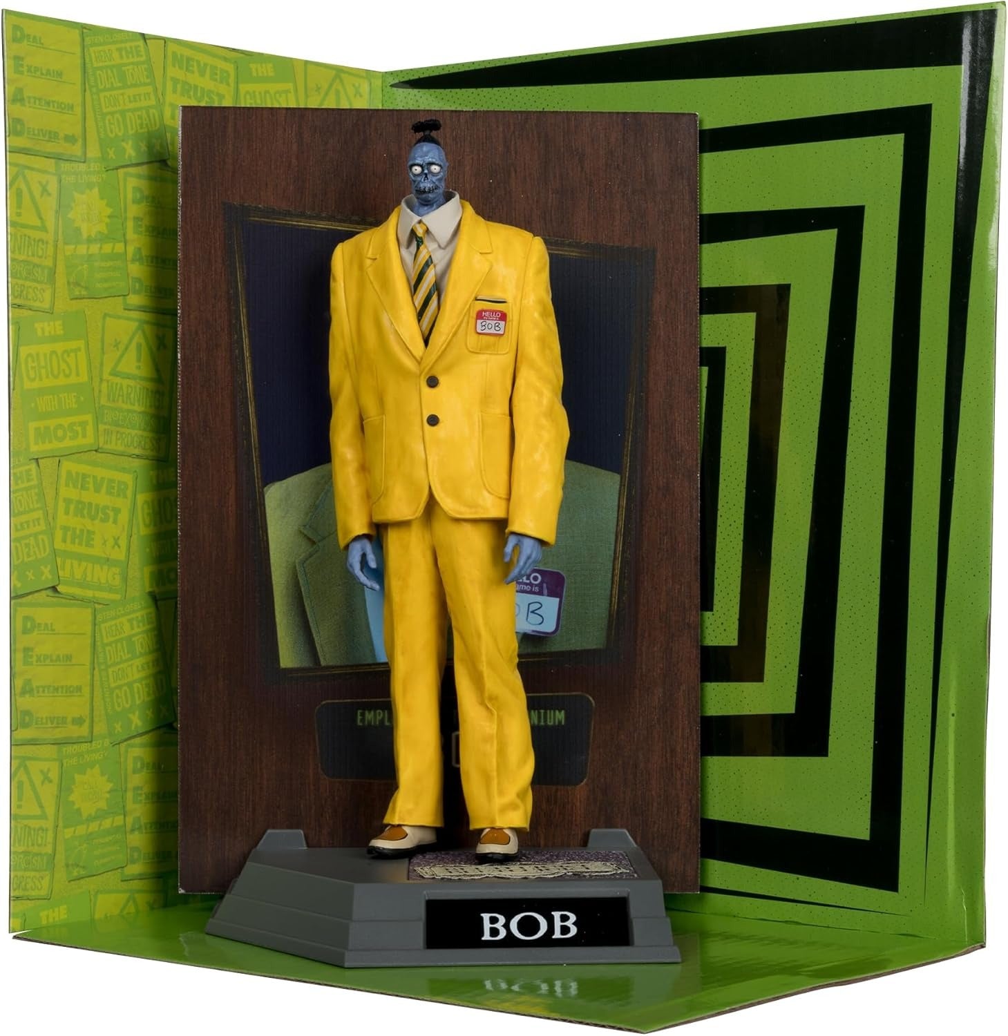 McFarlane Toys Movie Maniacs: Bob the Shrinker Beetlejuice Beetlejuice - 6" Posed Figure Toys & Games McFarlane Toys