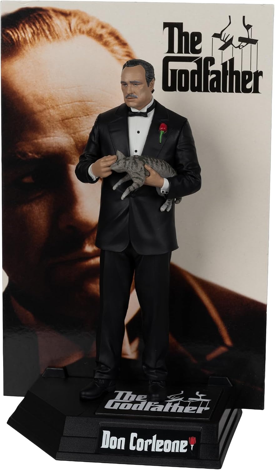 McFarlane Toys: Movie Maniacs - Don Corleone - The Godfather 6" Figure Toys & Games McFarlane Toys