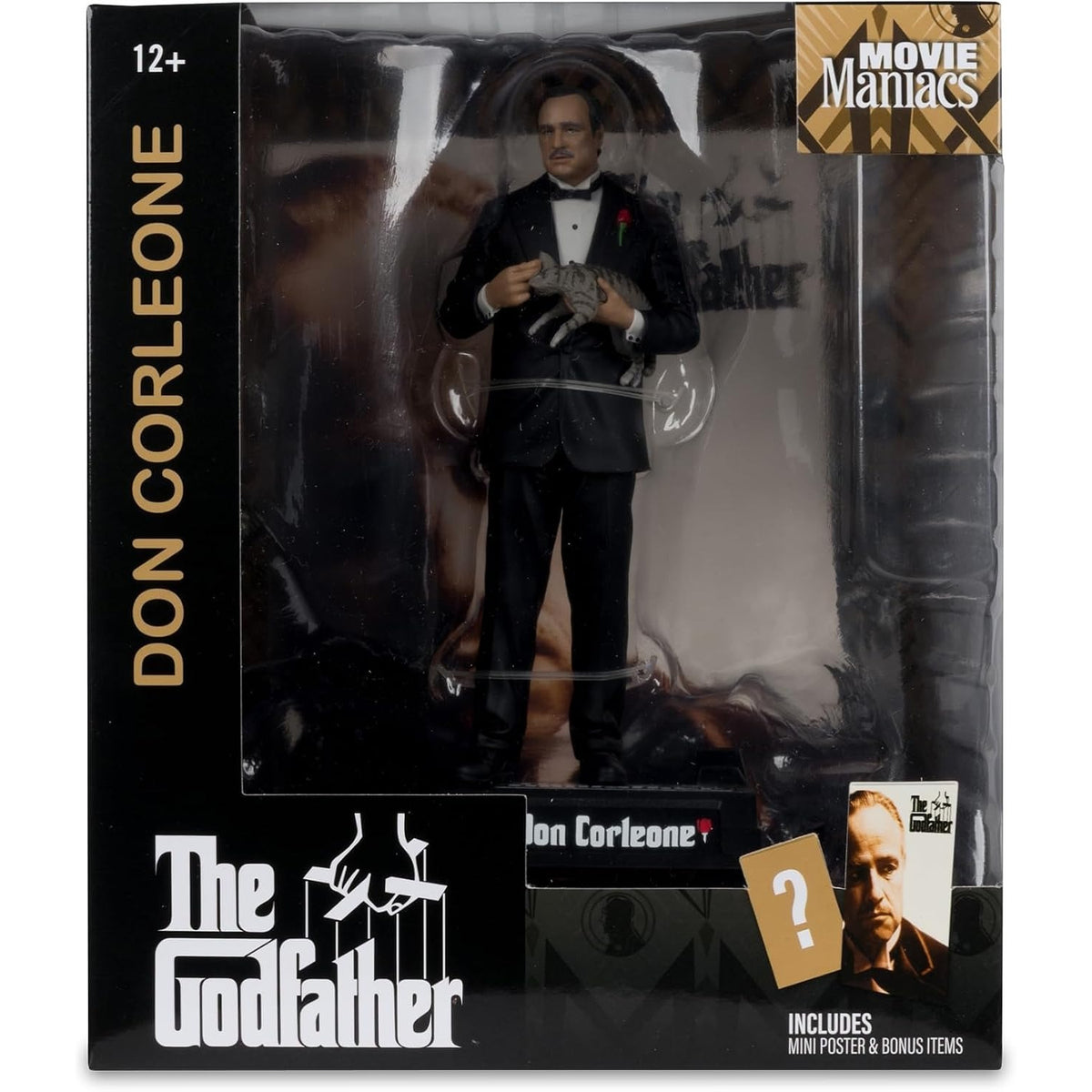 McFarlane Toys: Movie Maniacs - Don Corleone - The Godfather 6" Figure Toys & Games McFarlane Toys
