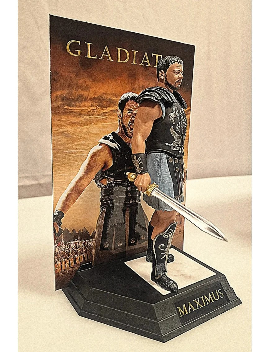 McFarlane Toys: Movie Maniacs - Maximus Decimus Meridius Gladiator Toys & Games McFarlane Toys