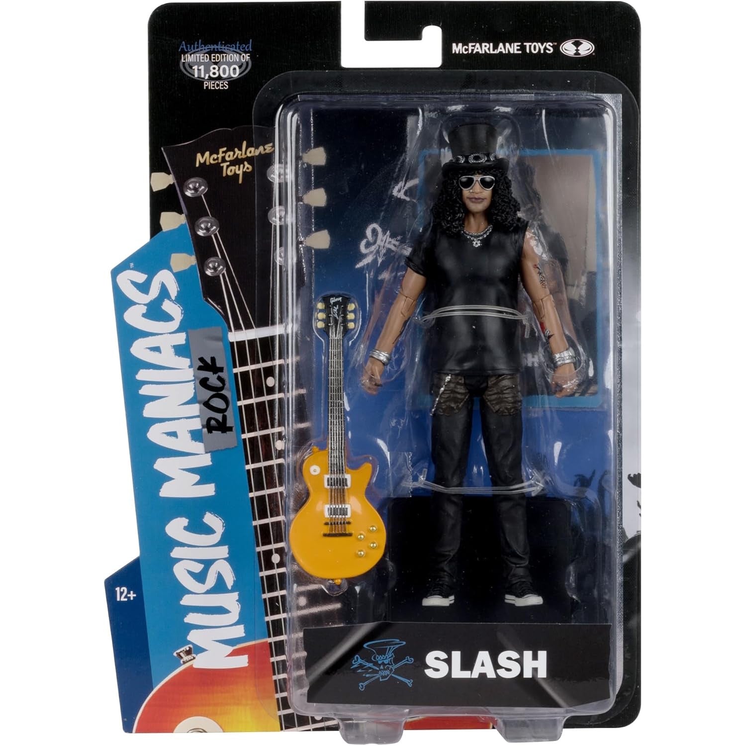 McFarlane Toys: Music Maniacs Rock: Slash - 6"Action Figure Toys & Games McFarlane Toys