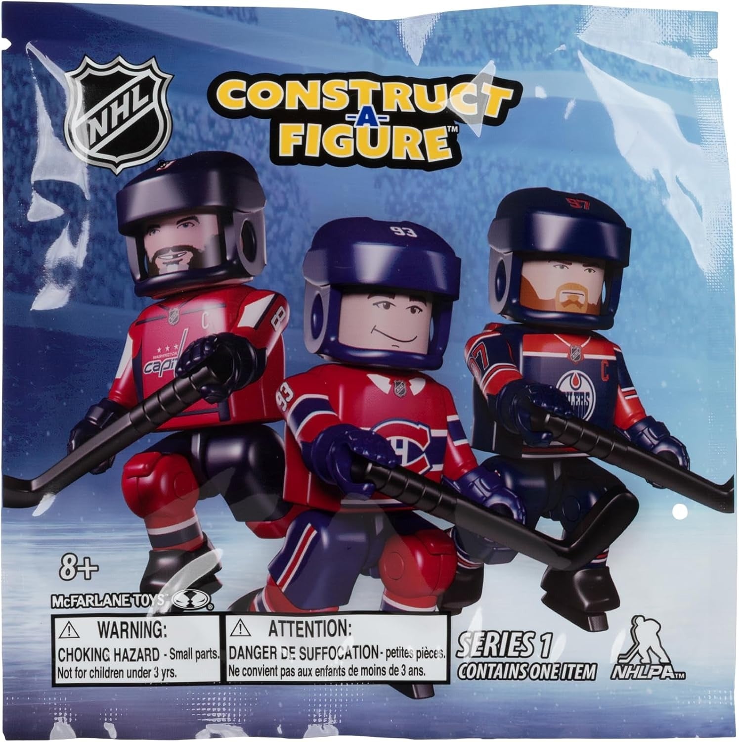 McFarlane Toys: NHL Construct-a-Figure - Random 2" Figure Toys & Games McFarlane Toys