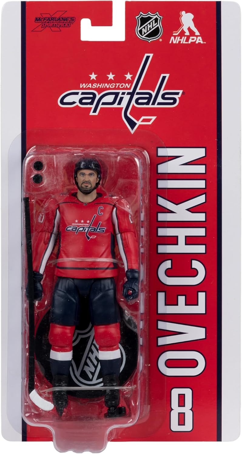 McFarlane Toys: NHL Players - Alex Ovechkin #8 - Washinngton Capitals 6" Figure Toys & Games McFarlane Toys