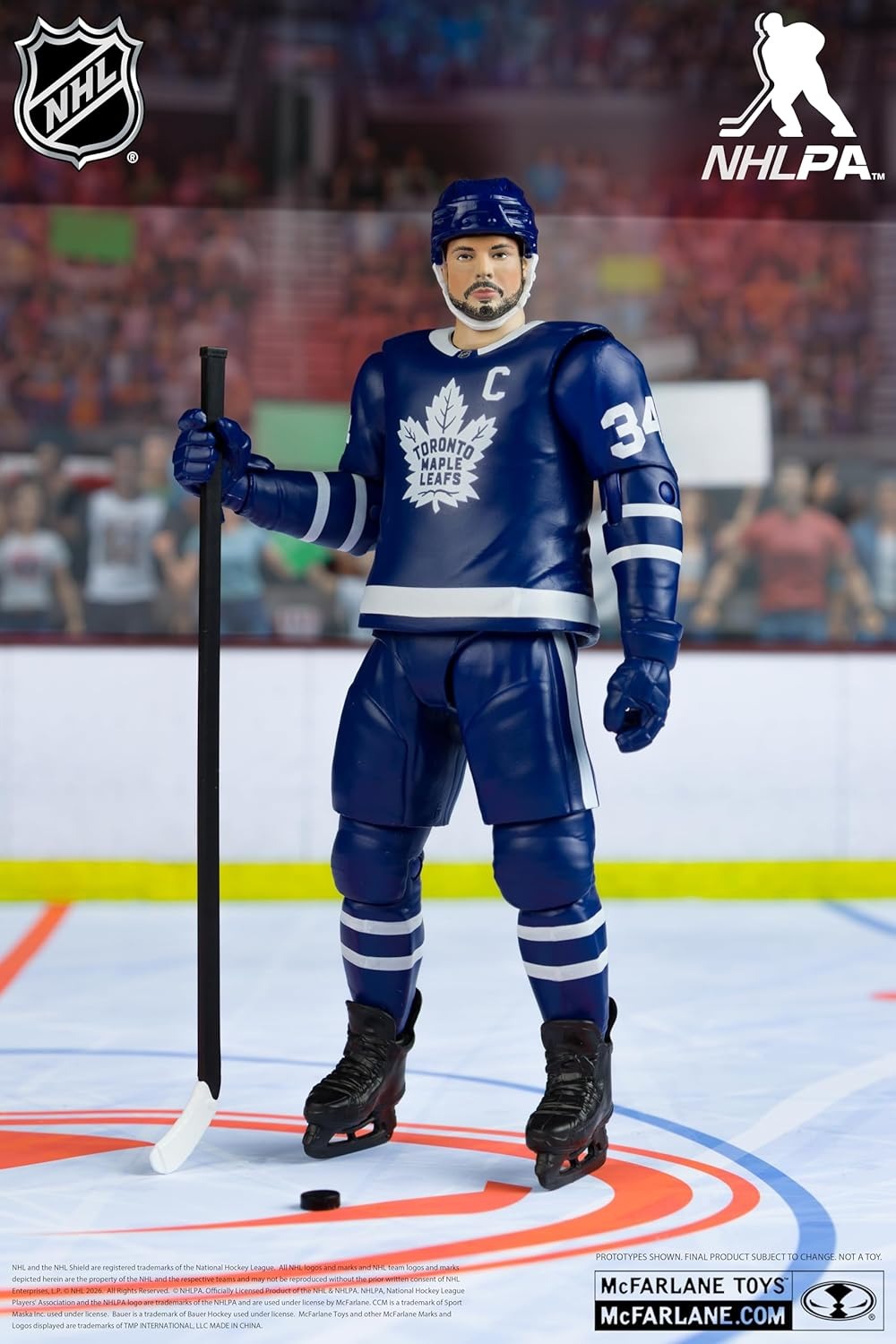 McFarlane Toys: NHL Players - Auston Matthews - Toronto Maple Leafs 6" Figure Toys & Games McFarlane Toys