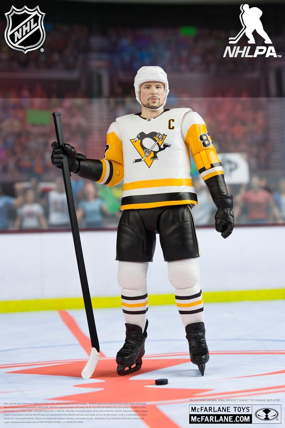 McFarlane Toys: NHL Players - Sidney Crosby - Pittsburgh Penguins 6" Figure Toys & Games McFarlane Toys