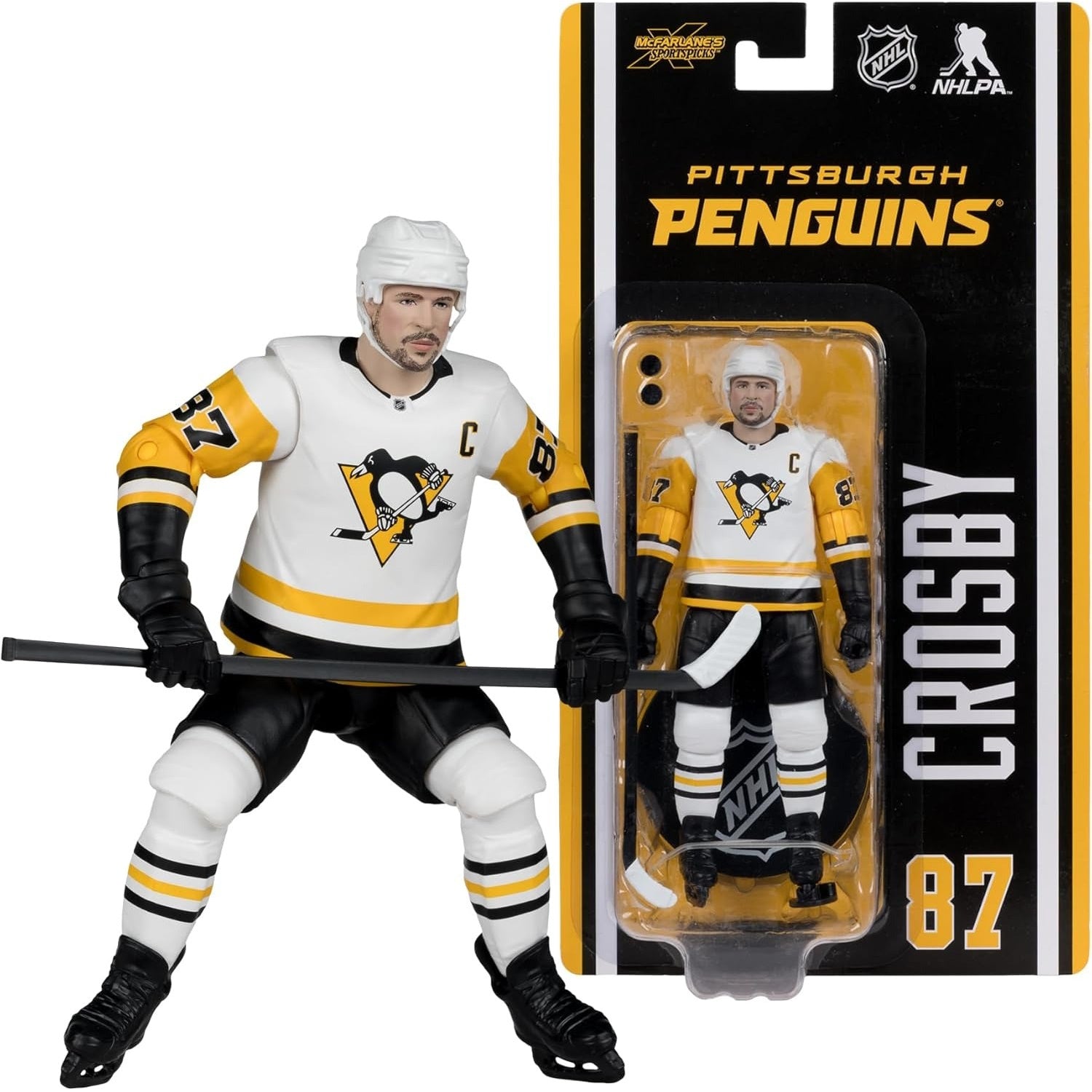 McFarlane Toys: NHL Players - Sidney Crosby - Pittsburgh Penguins 6" Figure Toys & Games McFarlane Toys