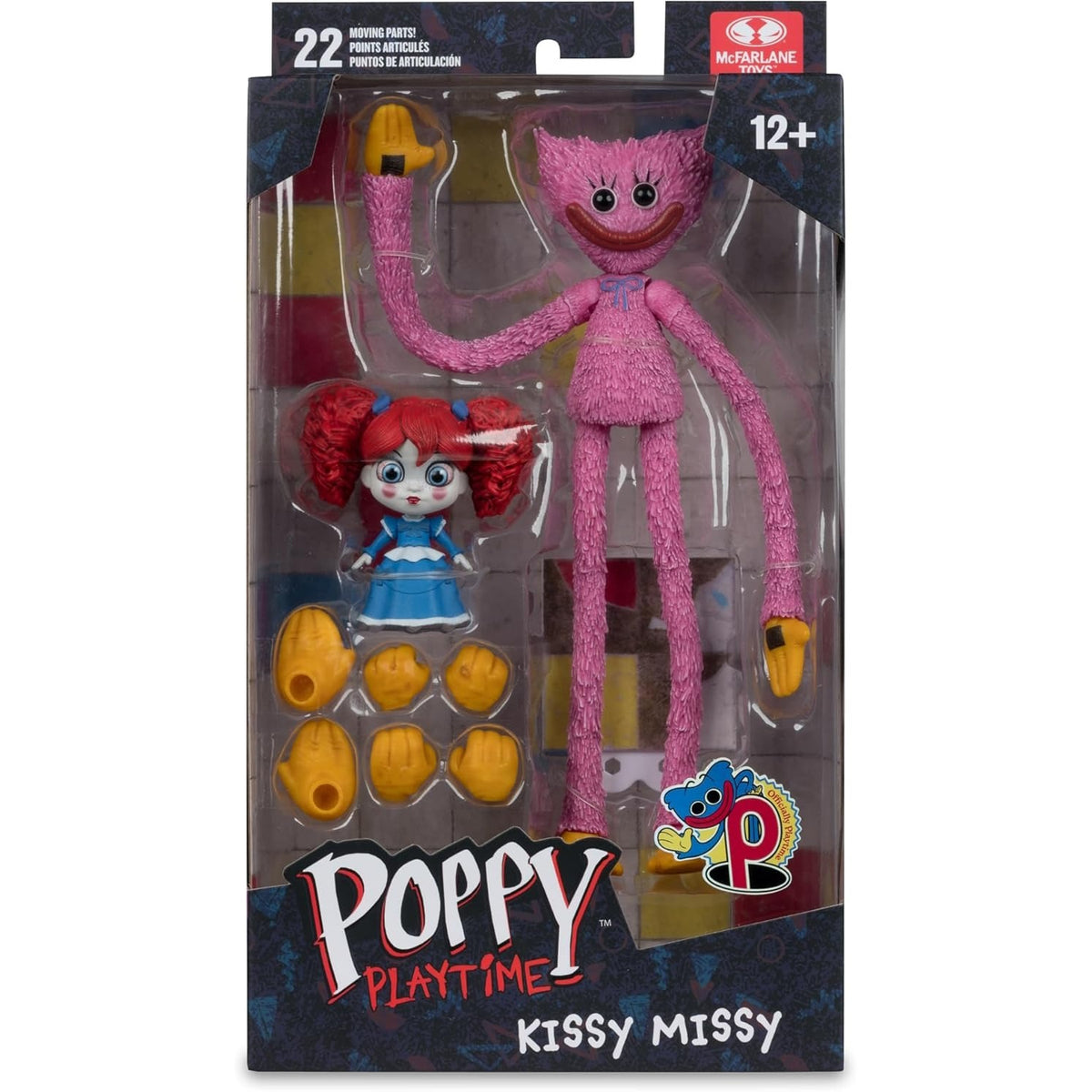 McFarlane Toys: Poppy Playtime - Kissy Missy with Poppy 7" Figure Toys & Games McFarlane Toys