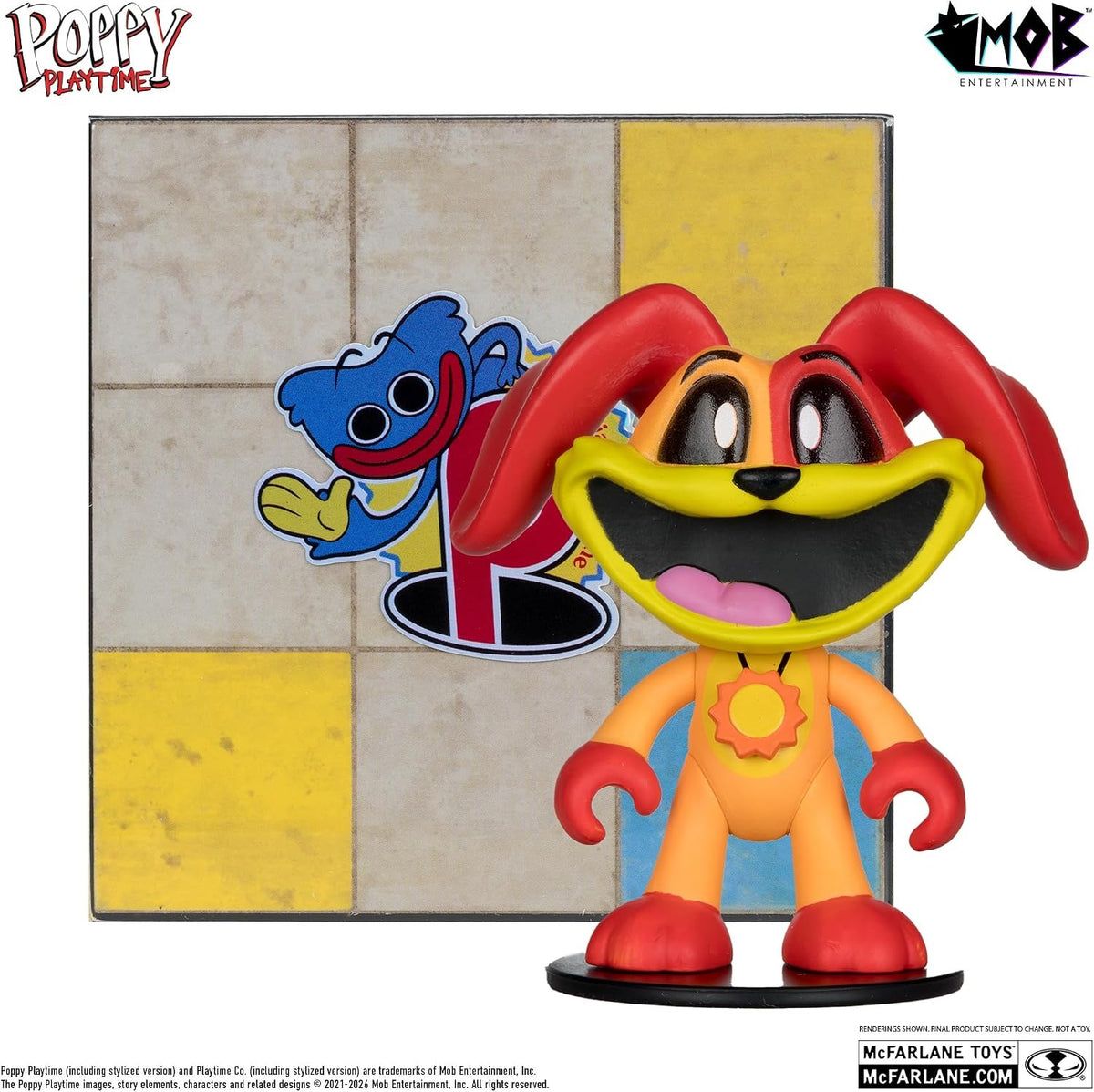 McFarlane Toys: Poppy Playtime Smiling Critter Figure Blind Box - Series 2 - 1 Random Figure Toys & Games McFarlane Toys