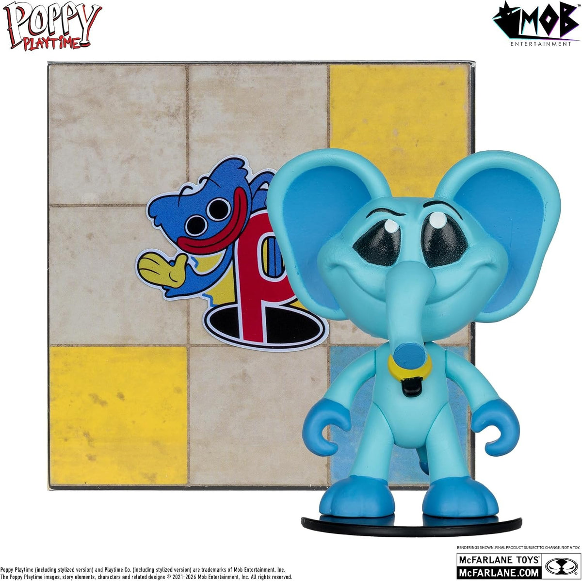 McFarlane Toys: Poppy Playtime Smiling Critter Figure Blind Box - Series 2 - 1 Random Figure Toys & Games McFarlane Toys