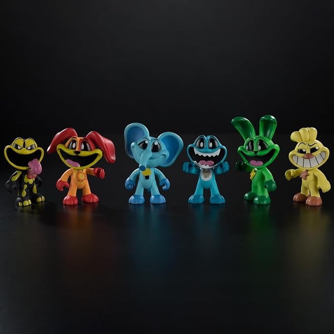 McFarlane Toys: Poppy Playtime Smiling Critter Figure Blind Box - Series 2 - 1 Random Figure Toys & Games McFarlane Toys