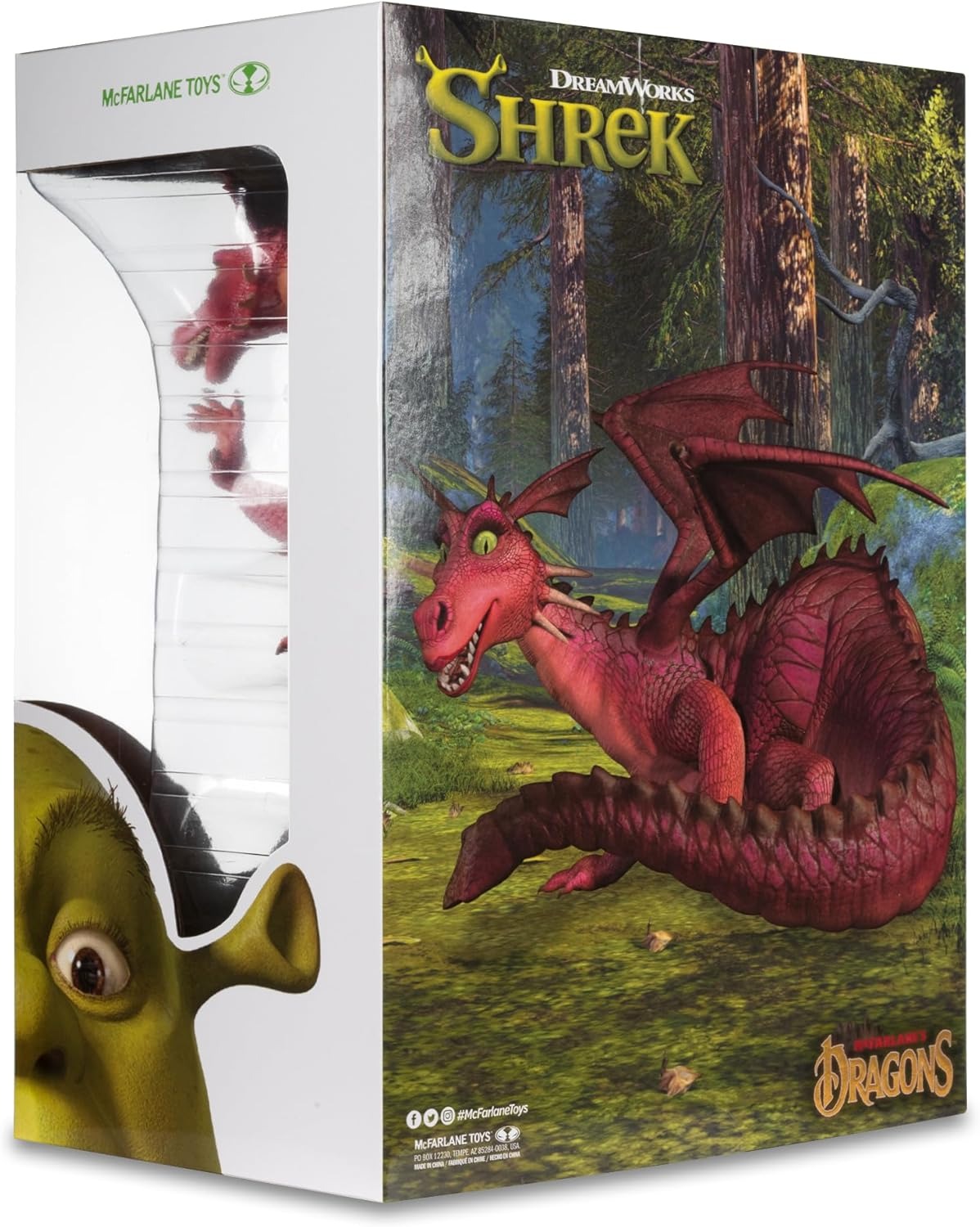 McFarlane Toys: Shrek - Dragon 30th Anniversary - 12" Figure Toys & Games McFarlane Toys