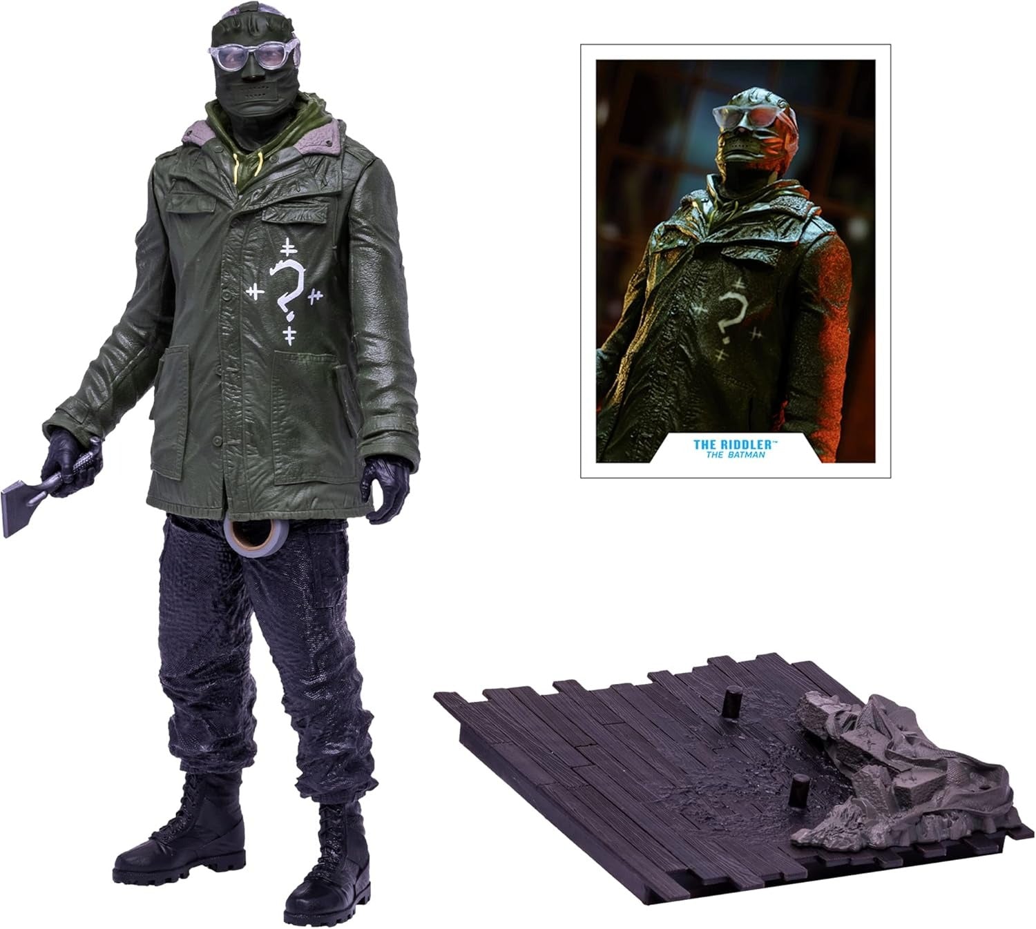 McFarlane Toys: The Batman - The Riddler - 12" Figure Toys & Games McFarlane Toys