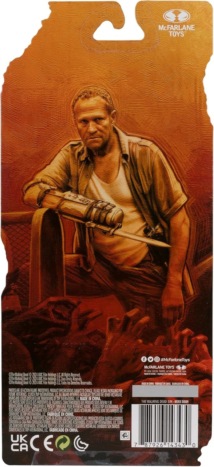 McFarlane Toys: The Walking Dead - Merle Dixon 5" Figure Toys & Games McFarlane Toys