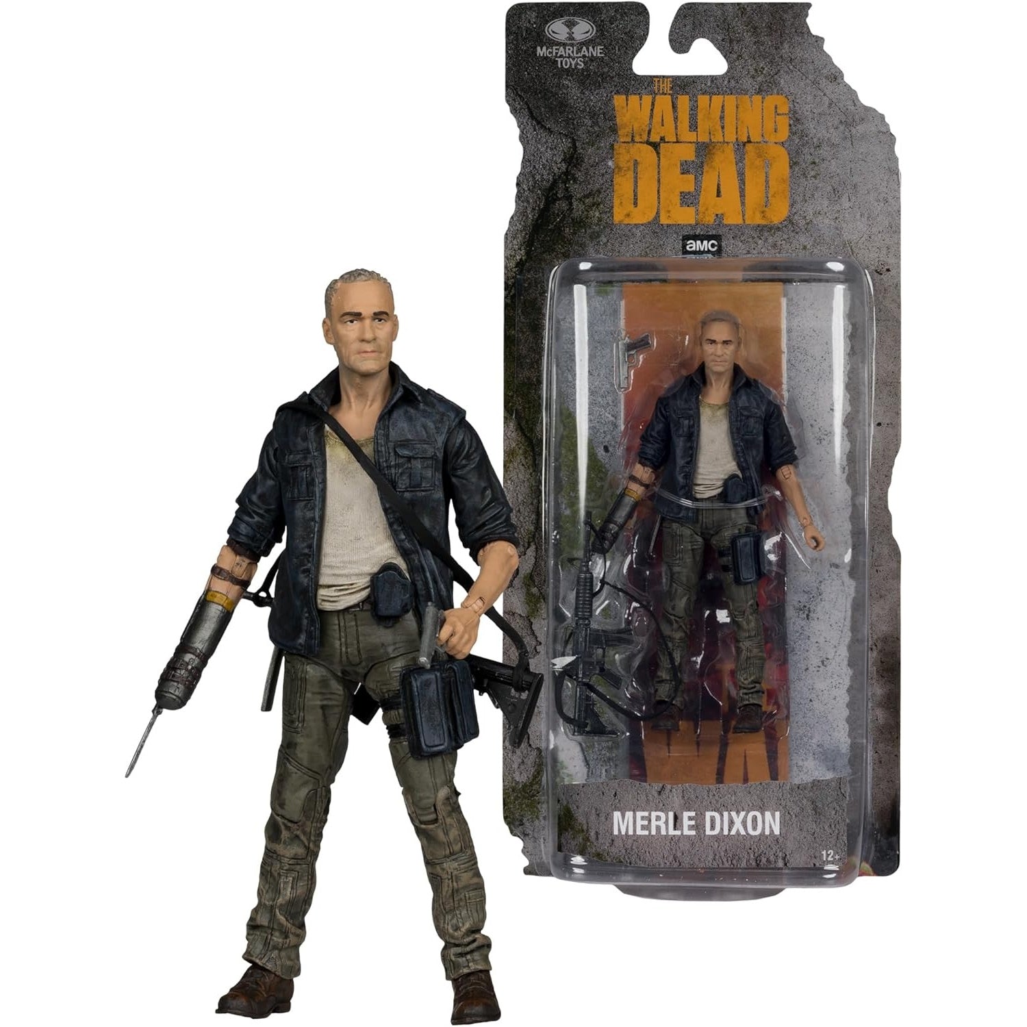 McFarlane Toys: The Walking Dead - Merle Dixon 5" Figure Toys & Games McFarlane Toys