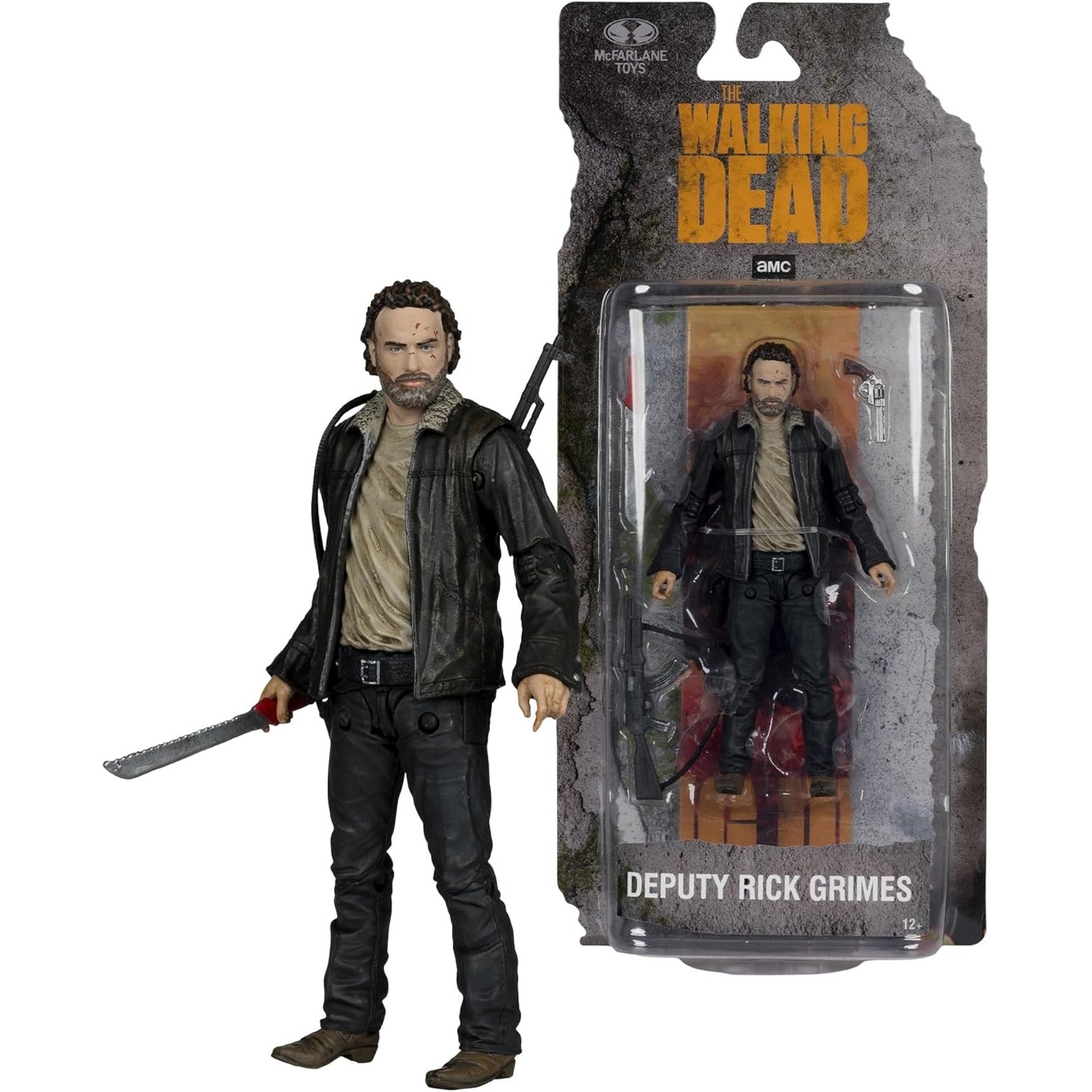 McFarlane Toys: The Walking Dead - Rick Grimes 5" Figure Toys & Games McFarlane Toys
