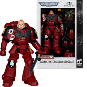 McFarlane Toys: Warhammer 40K - Blood Angels Assault Intercessor Sergeant Toys & Games McFarlane Toys