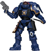 McFarlane Toys: Warhammer 40K - Ultramarines Lieutenant In Phobos Armour Toys & Games McFarlane Toys