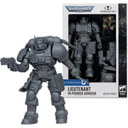 McFarlane Toys: Warhammer 40K - Ultramarines Lieutenant In Phobos Armour - Artist Proof Toys & Games McFarlane Toys