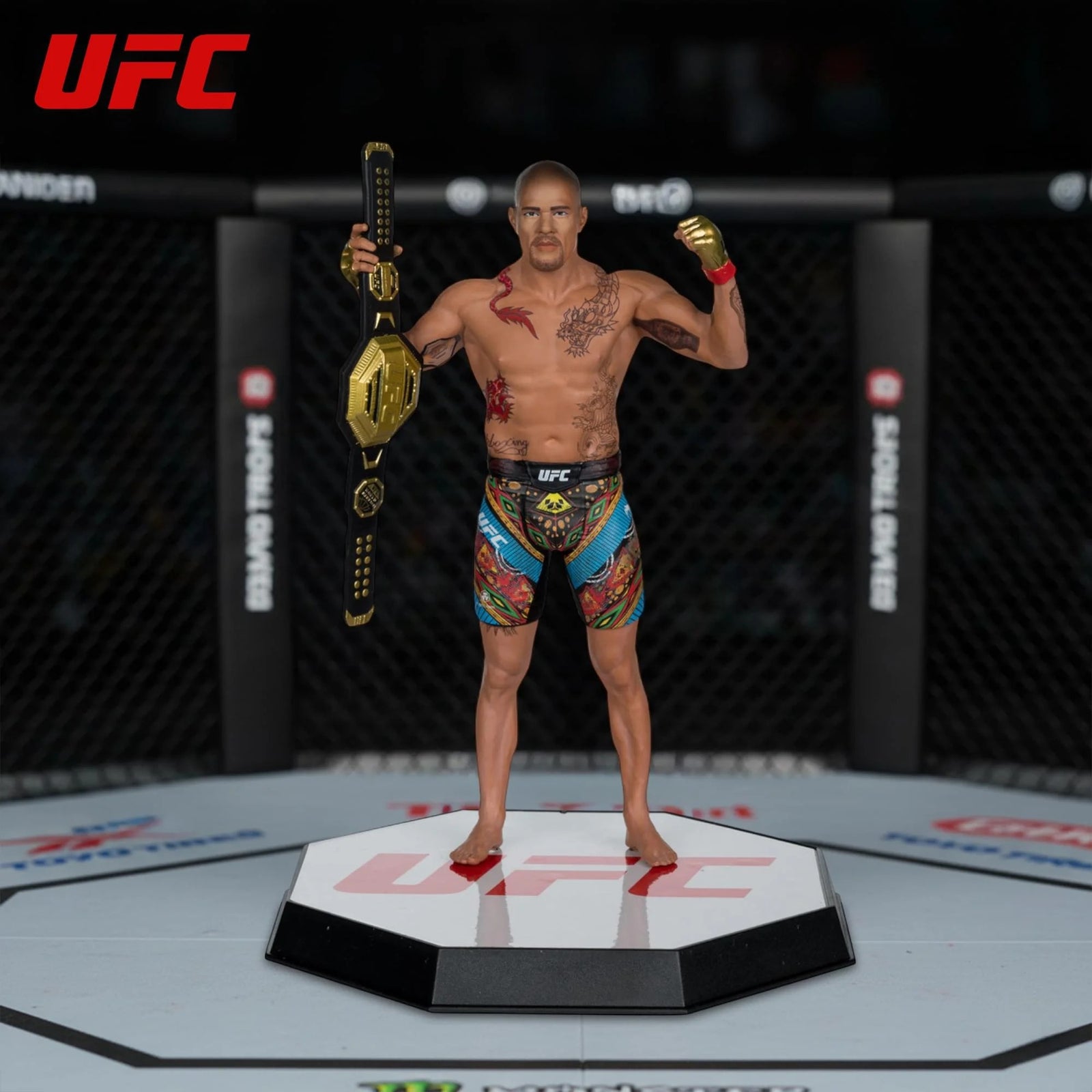 McFarlane Toys: UFC Gold Label Alex Pereira - 7" Posed Figure Toys & Games McFarlane Toys