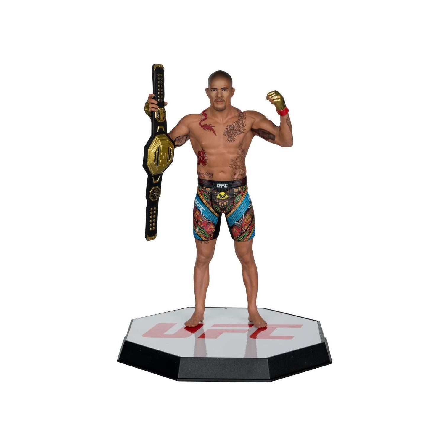 McFarlane Toys: UFC Gold Label Alex Pereira - 7" Posed Figure Toys & Games McFarlane Toys