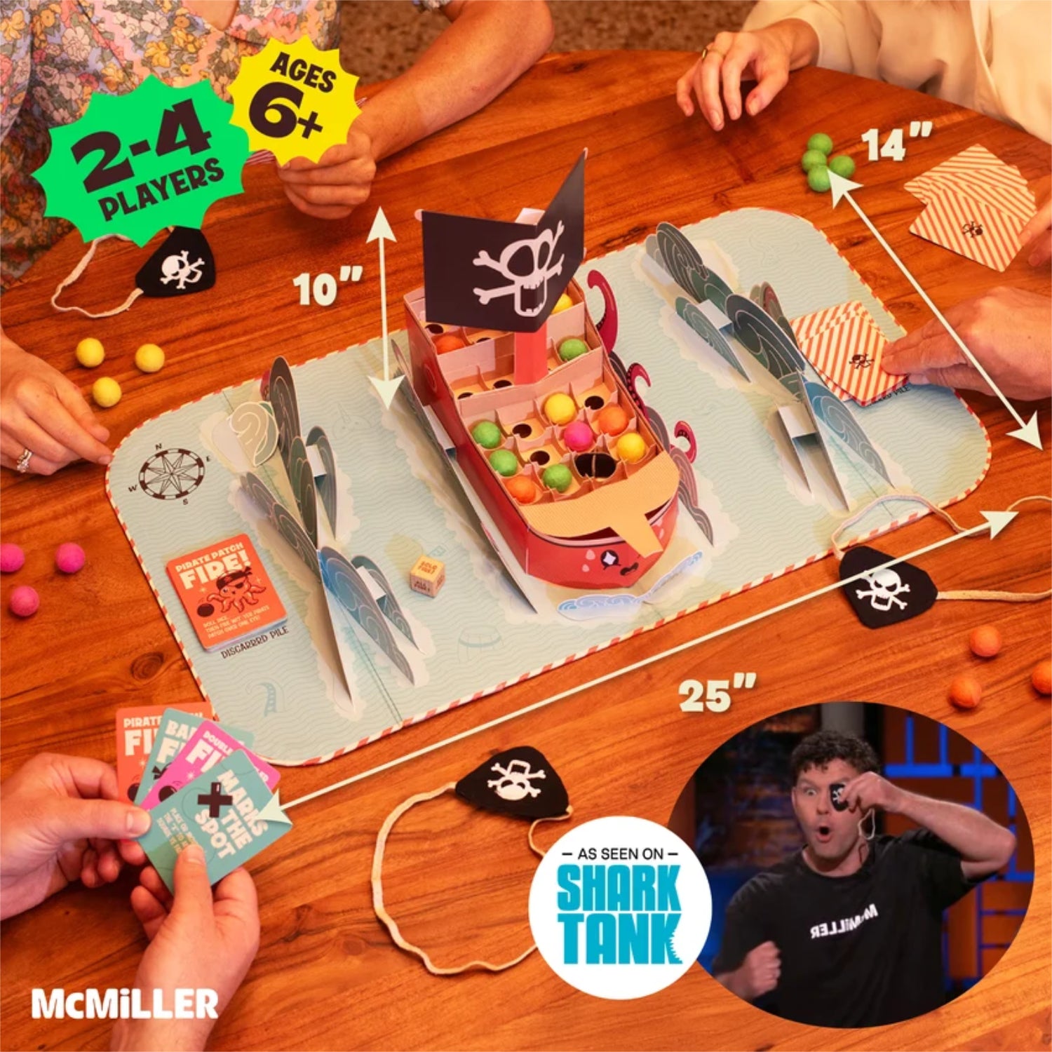 Fire In The Hole! [2-4 Players] Board Game McMiller Games