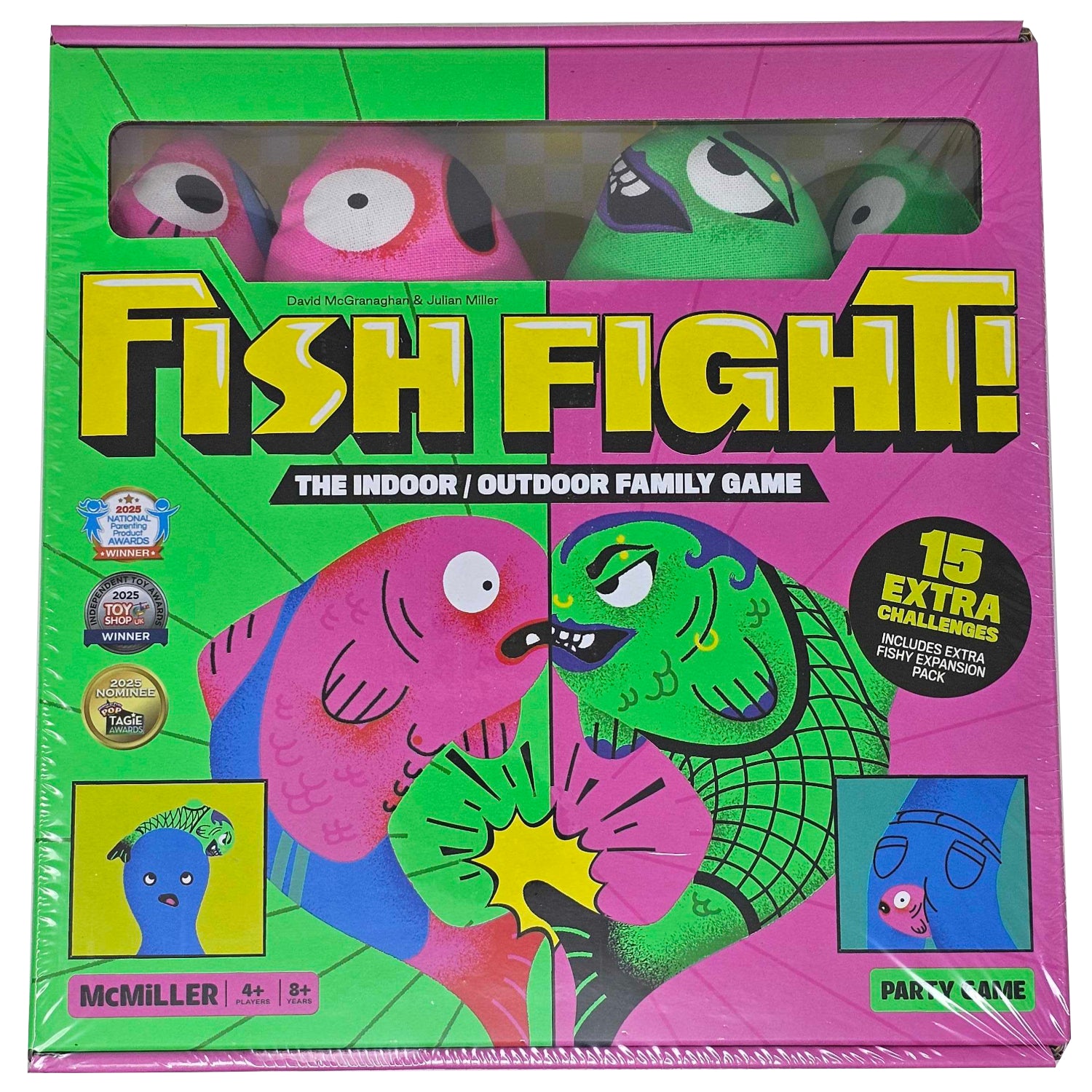Fish Fight! [4+ Players] Board Game McMiller Games