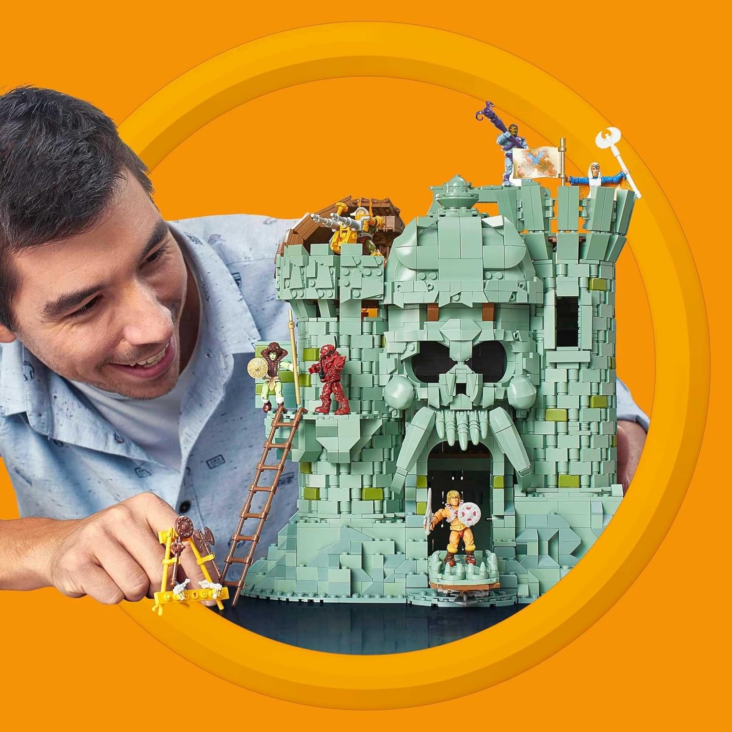 MEGA : Masters of the Universe Castle Grayskull - 3508 Piece Building Set Toys & Games MEGA