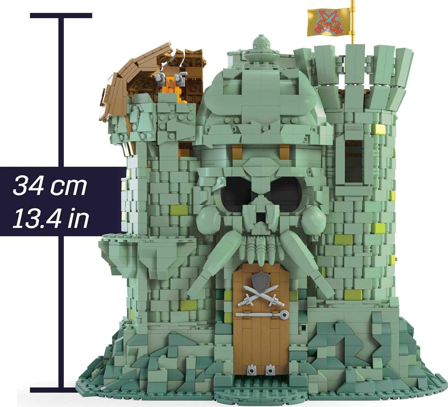 MEGA : Masters of the Universe Castle Grayskull - 3508 Piece Building Set Toys & Games MEGA