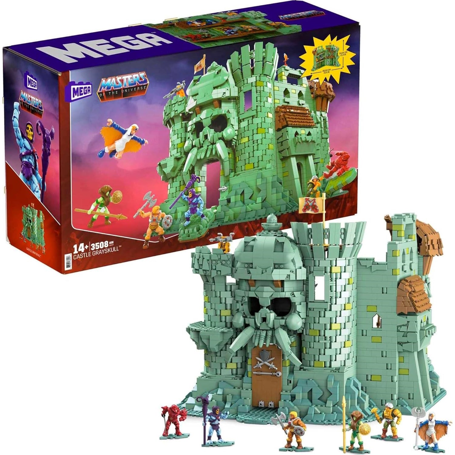 MEGA : Masters of the Universe Castle Grayskull - 3508 Piece Building Set Toys & Games MEGA