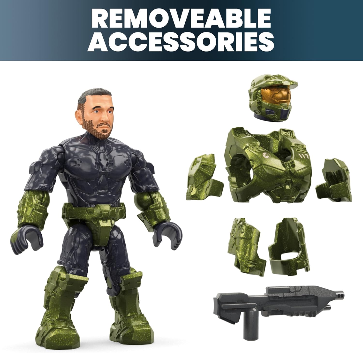 MEGA Halo: Fleetcom Warthog - 462 Piece Building Set Toys & Games MEGA