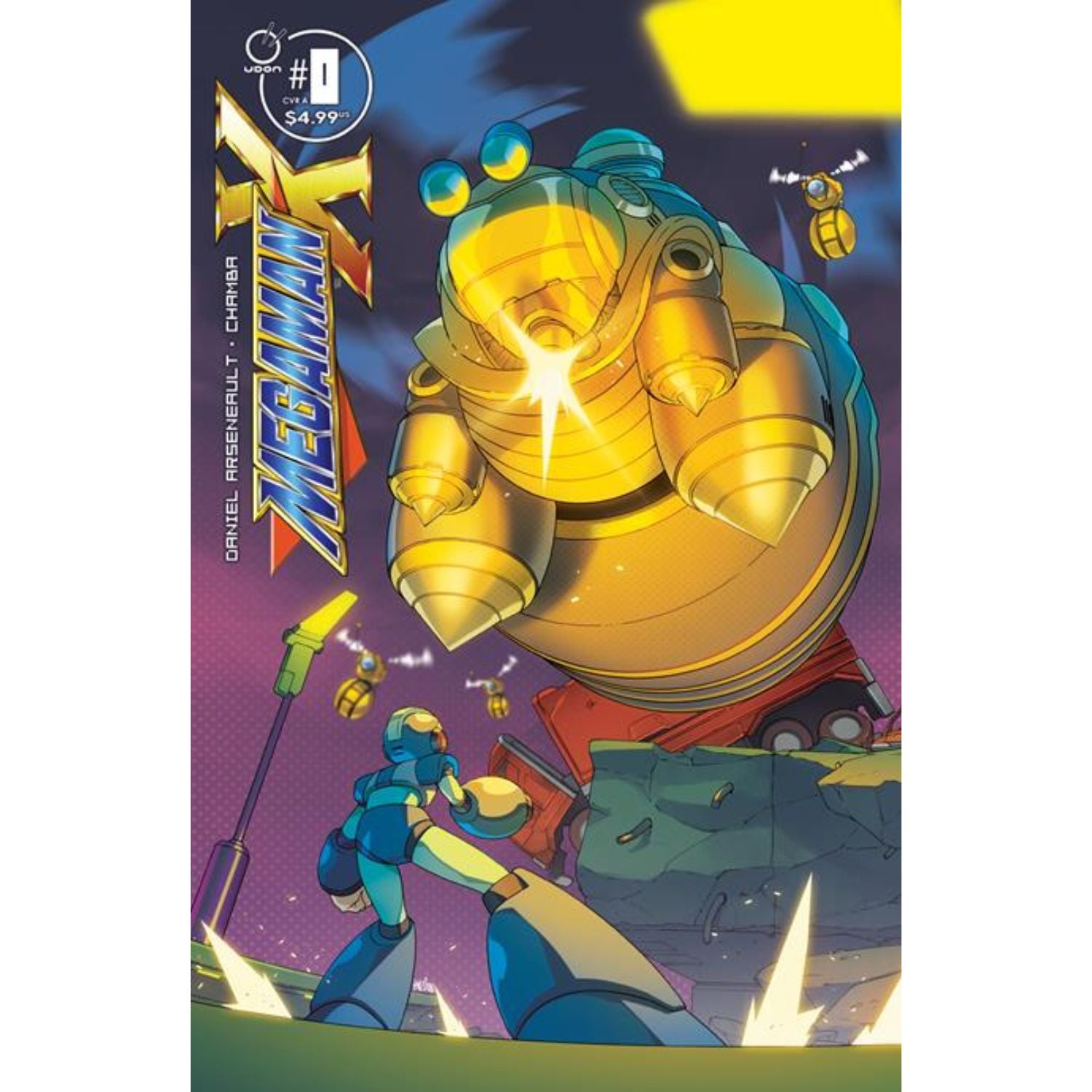 Mega Man X: #0 [Hanzo Steinbach CVR C] 2026 Comics Udon Entertainment
