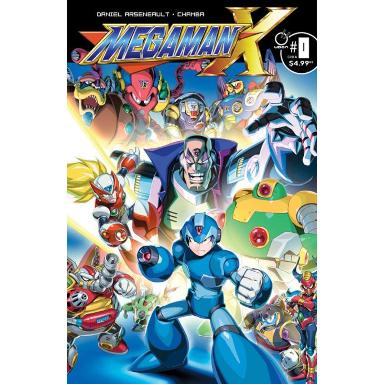Mega Man X: #0 [Jeffrey Cruz CVR A] 2026 Comics Udon Entertainment