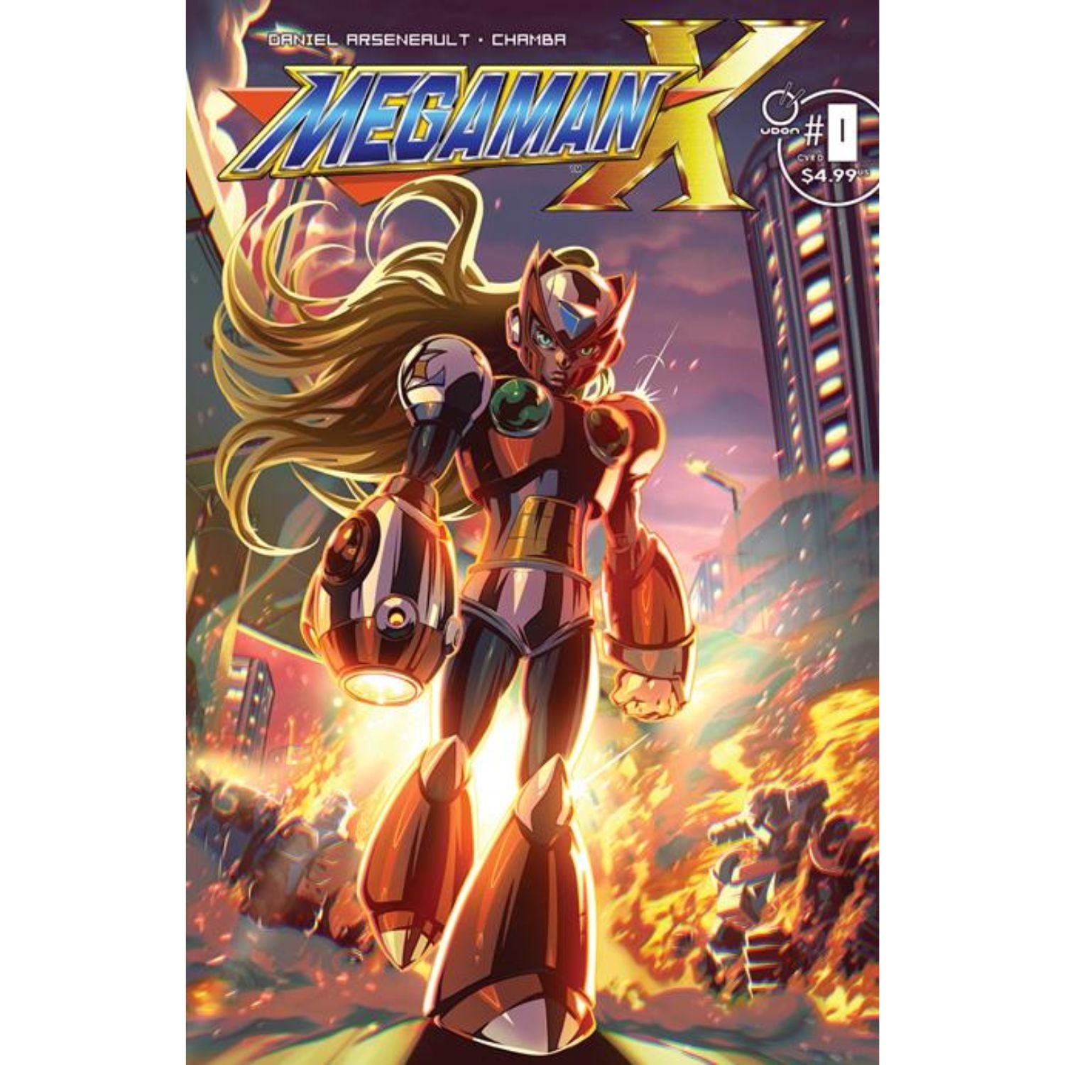 Mega Man X: #0 [Royce Southerland CVR D - 1:5] 2026 Comics Udon Entertainment