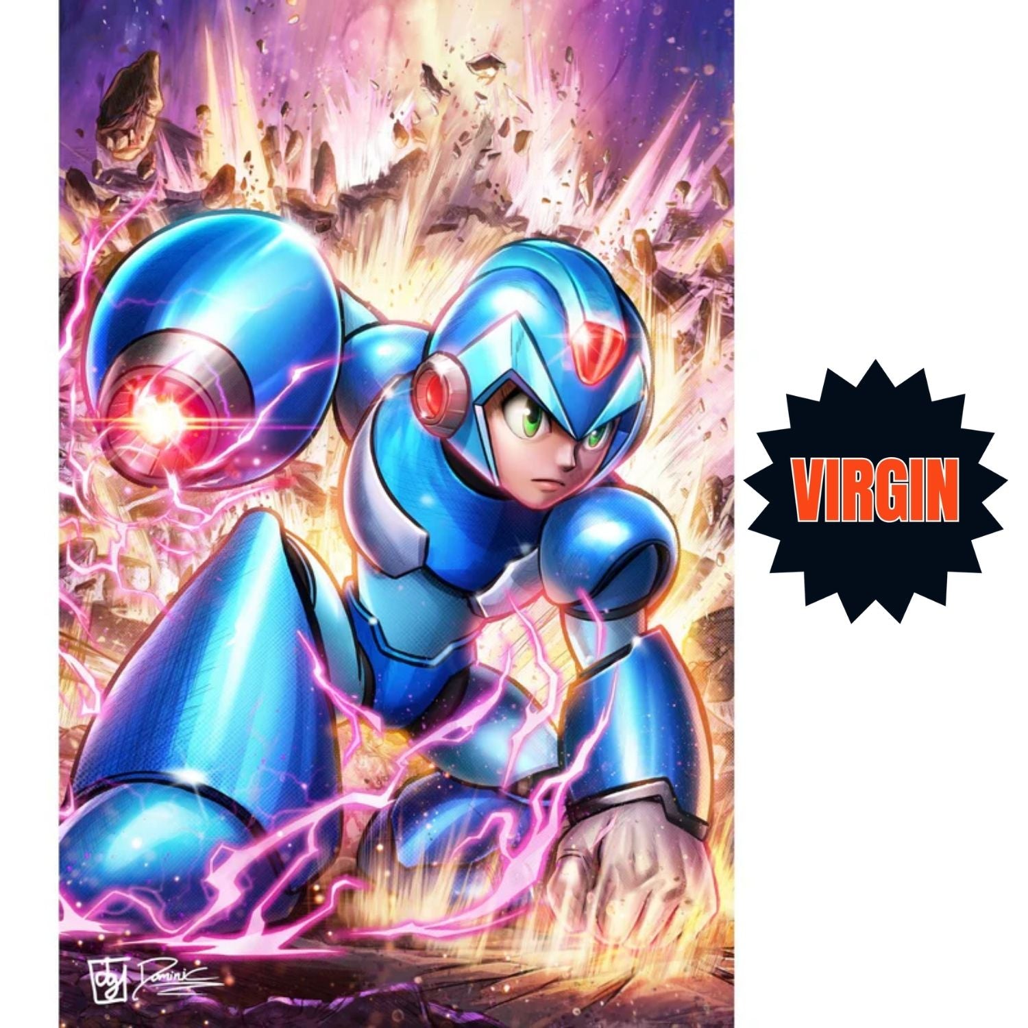 Mega Man X: #1 [Dominic Glover Shopville Exclusive Virgin] 2026 Comics Udon Entertainment