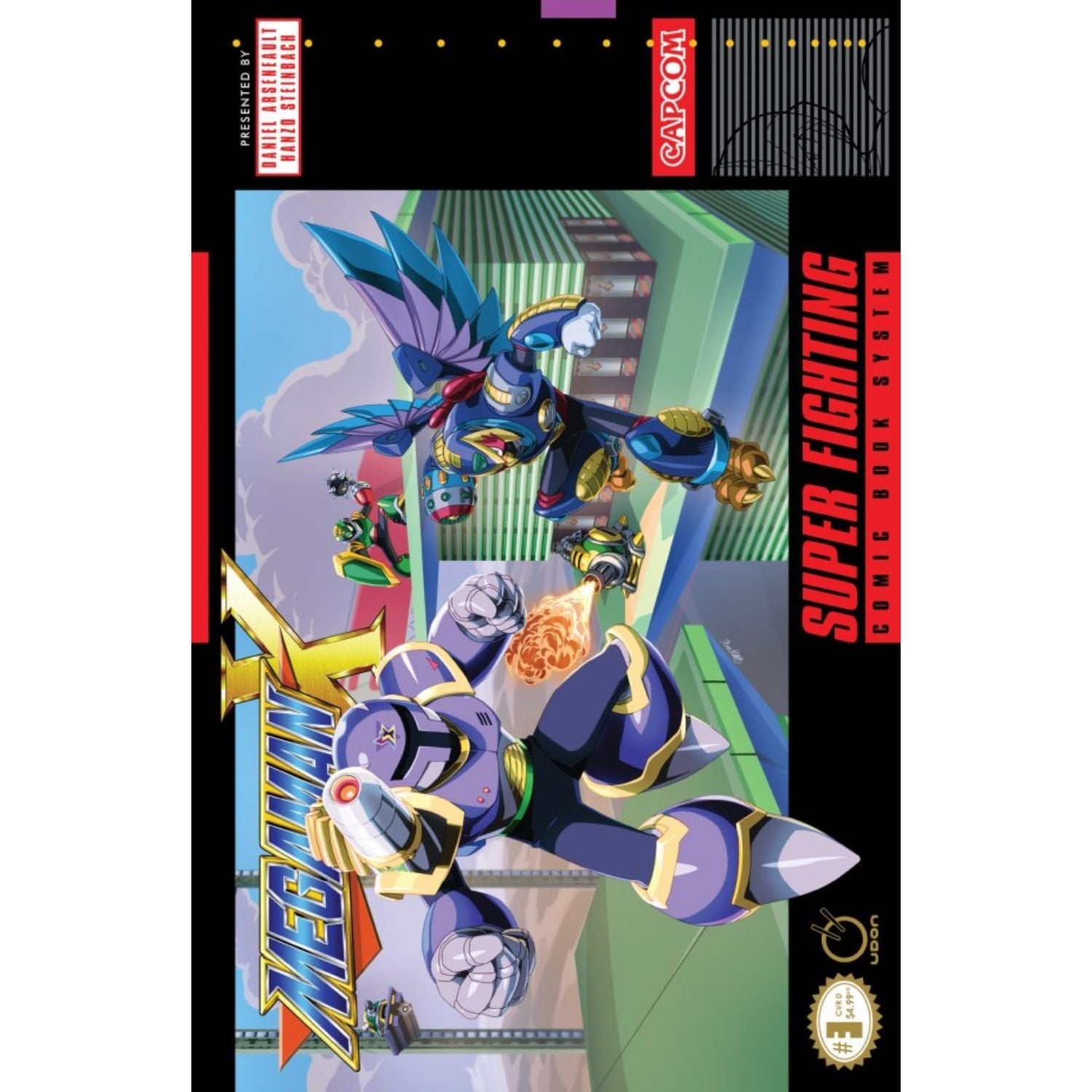 Mega Man X: #3 [Jeffrey Cruz CVR D - 1:5] 2026 Comics Udon Entertainment